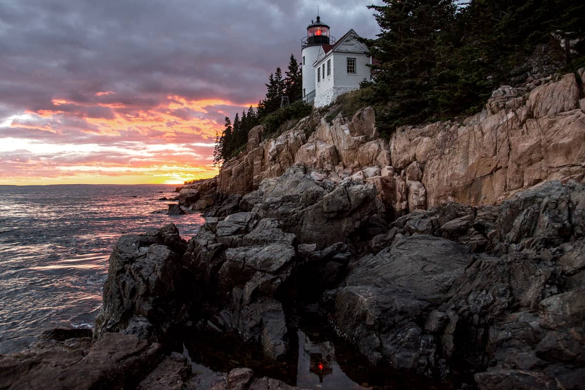 THE Bass Harbor Head Light.