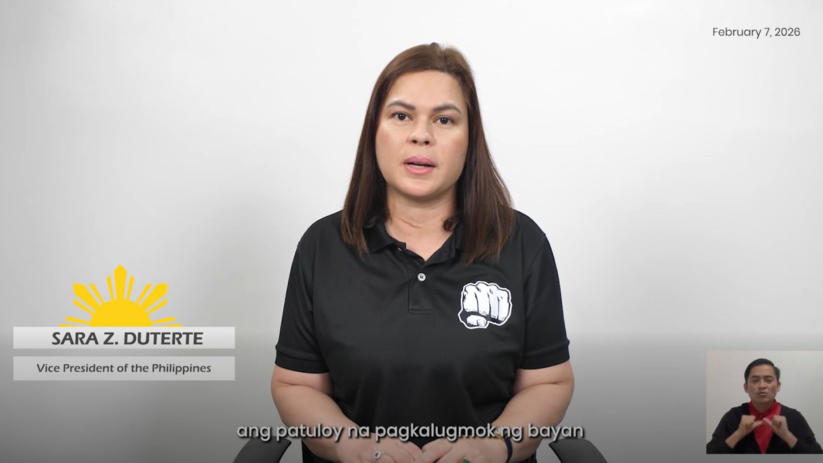 VP Sara Duterte dismisses Akbayan-backed impeachment as baseless
