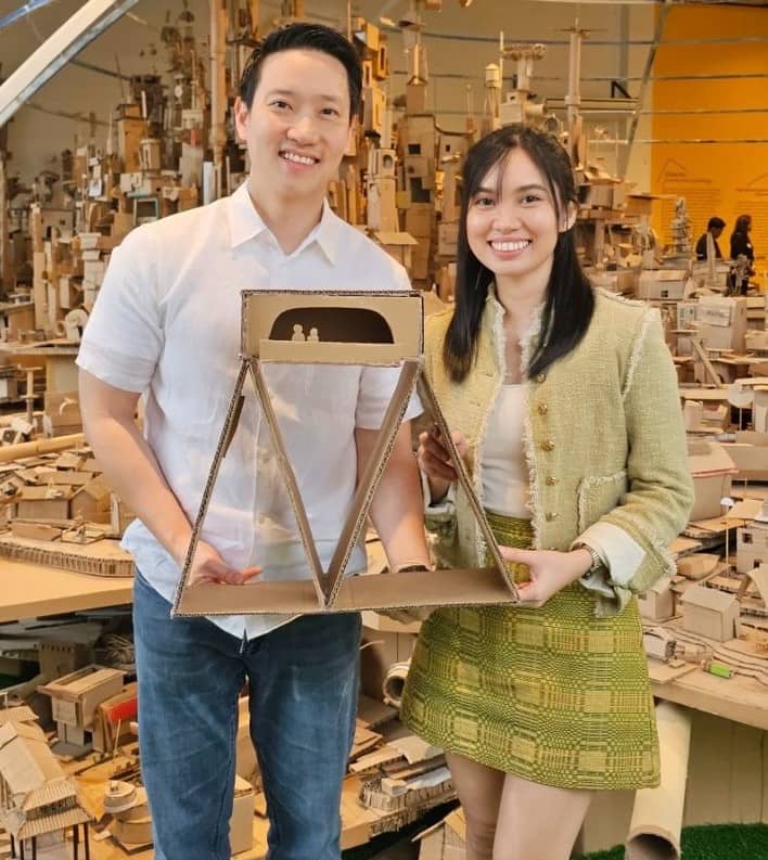 JUSTIN Liu and Ayra Tolledo.