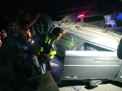Unlicensed firearm recovered after car crash injures driver in Ilocos Norte