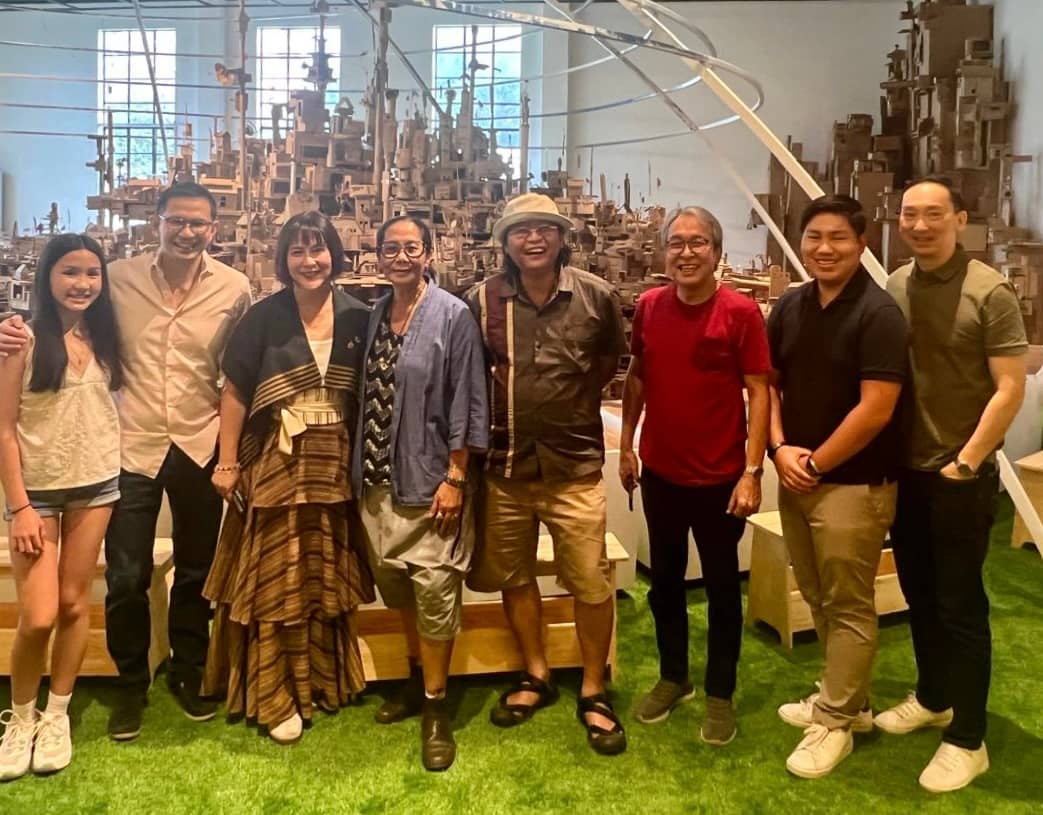 MUSEO Pambata’s Alessi Baja, Lauro Baja, Wilma Huang, Isabel and Alfredo Aquilizan, Sari Ortigas, David Huang and John Huang.