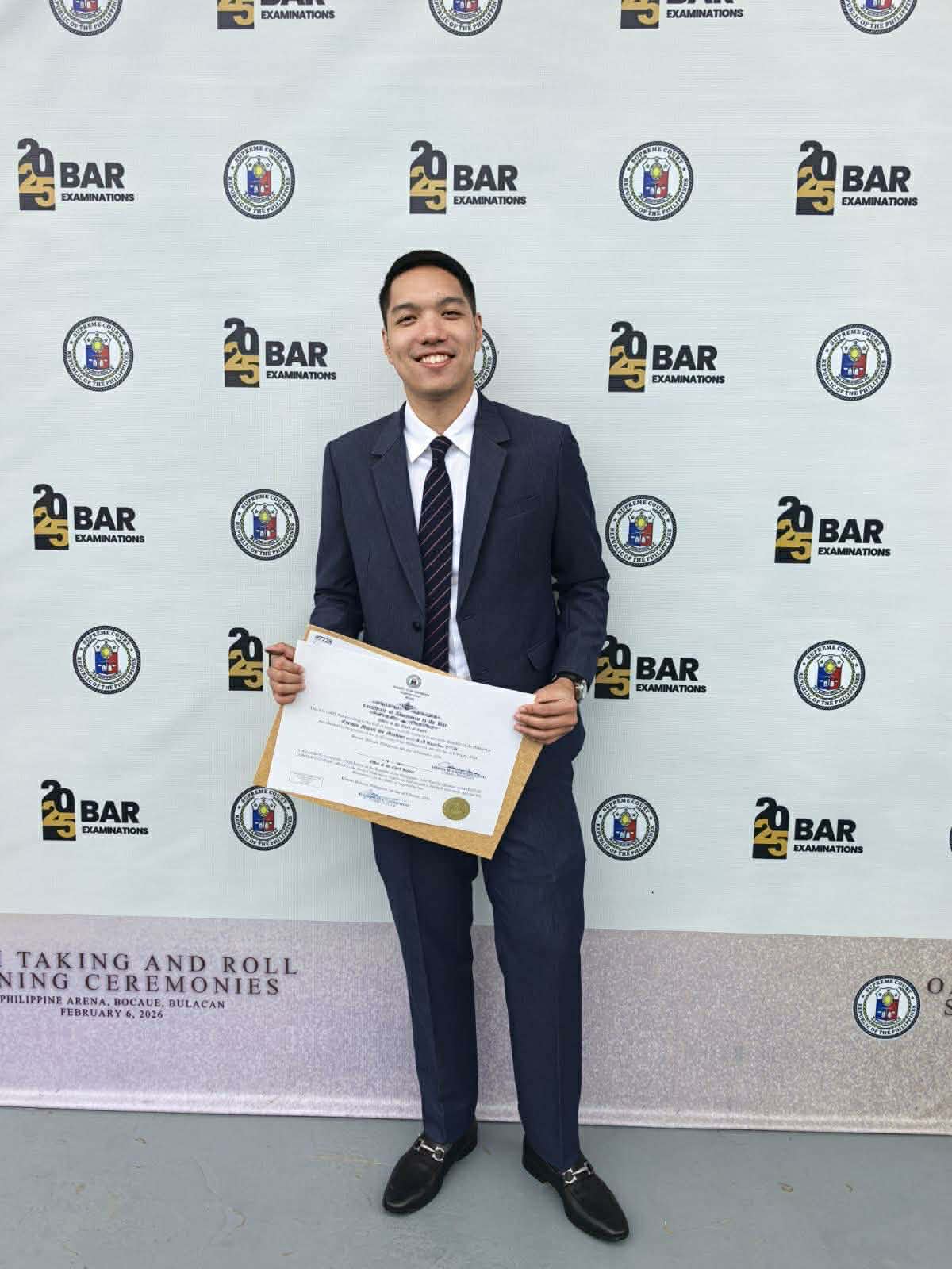 ENRIQUE Martinez, son of Atty. Dindo Martinez