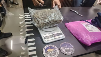 P14-M high-grade ‘kush’ intercepted at NAIA