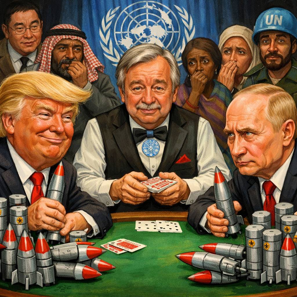 THE world now looks to the Russian Federation and the United States to prevent the return to a world of unchecked nuclear proliferation.