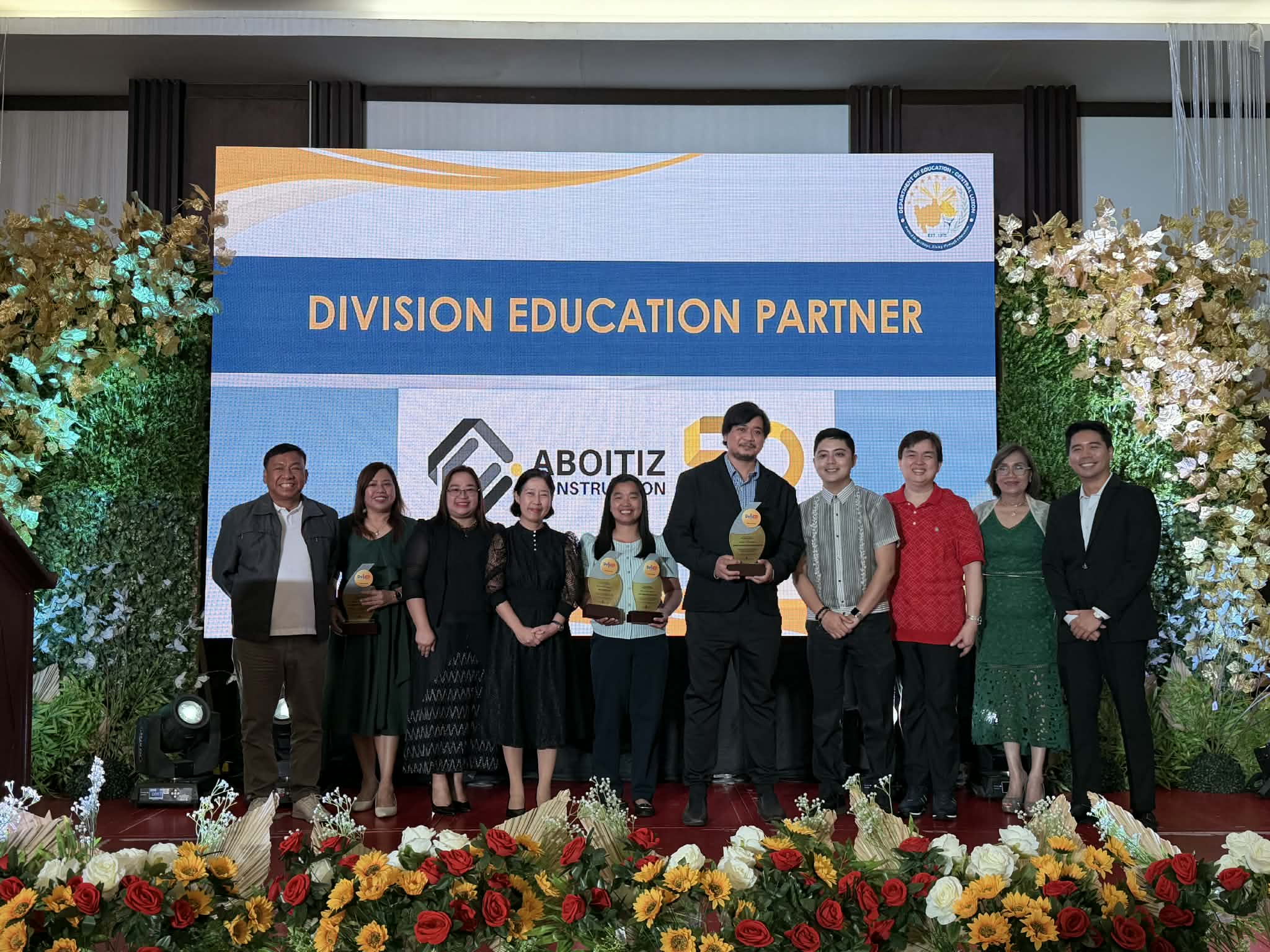 DepEd cites Aboitiz Construction’s support for last-mile schools