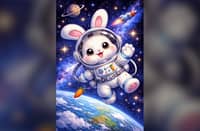 Jessica Meir’s baby’s stuffed toy will be with her for eight months at the International Space Station.