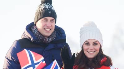 ROYAL couple enjoys secret getaway at Courchevel ski resort.