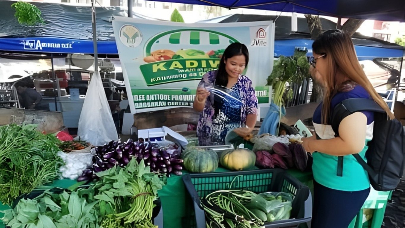 Barangay Poblacion welcomes Kadiwa market