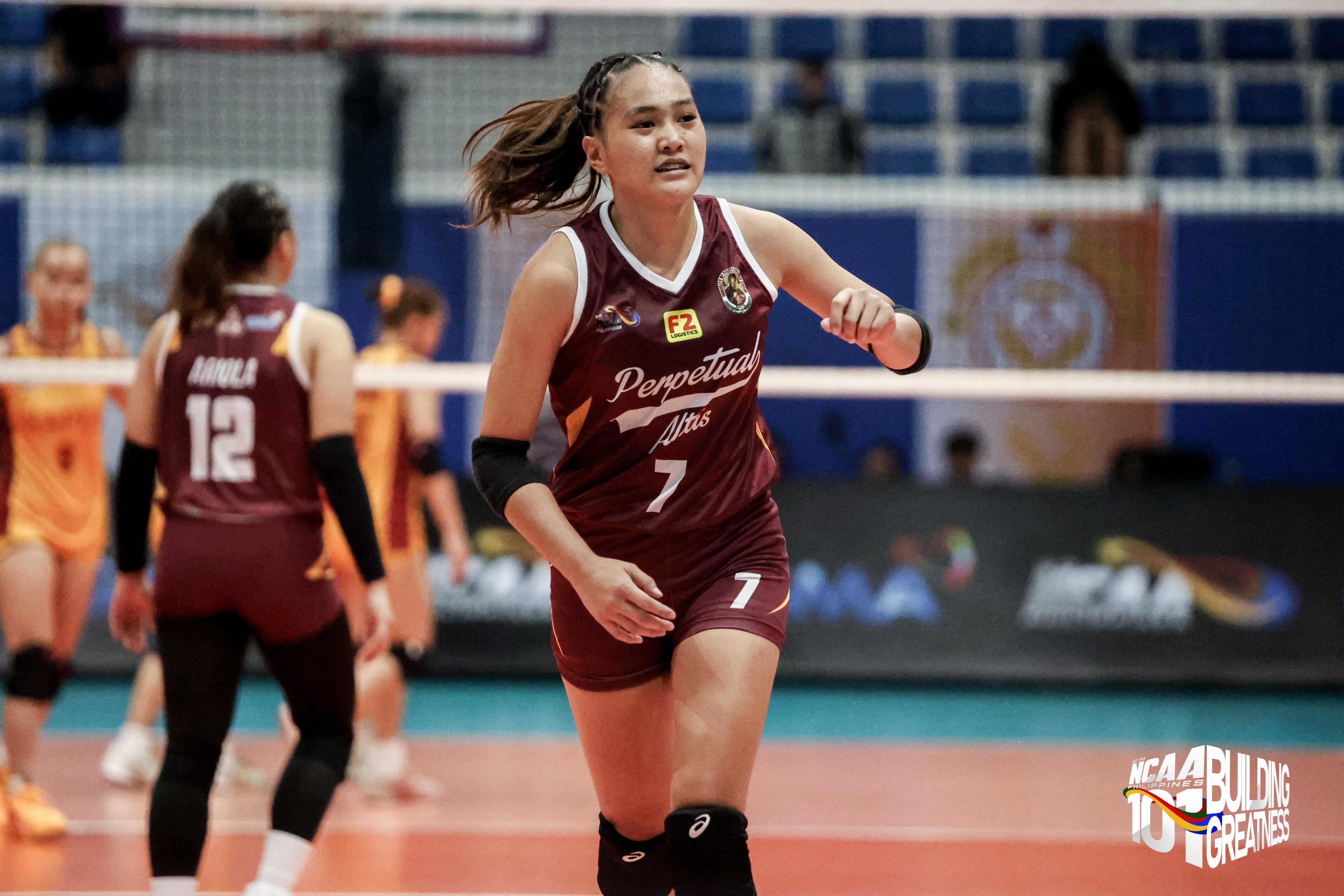 Perpetual, Letran risk perfect records