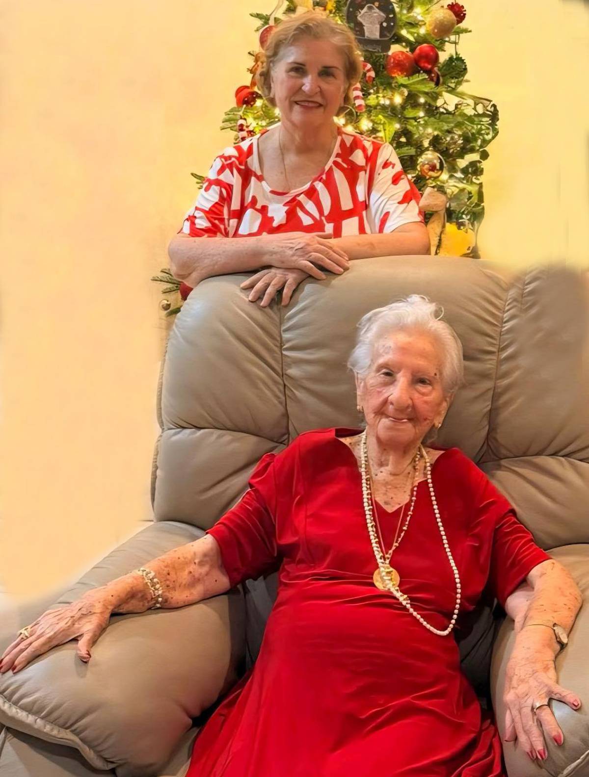 MALI Garcia with her timeless queen, mom Isabel Garcia at 103 years young.