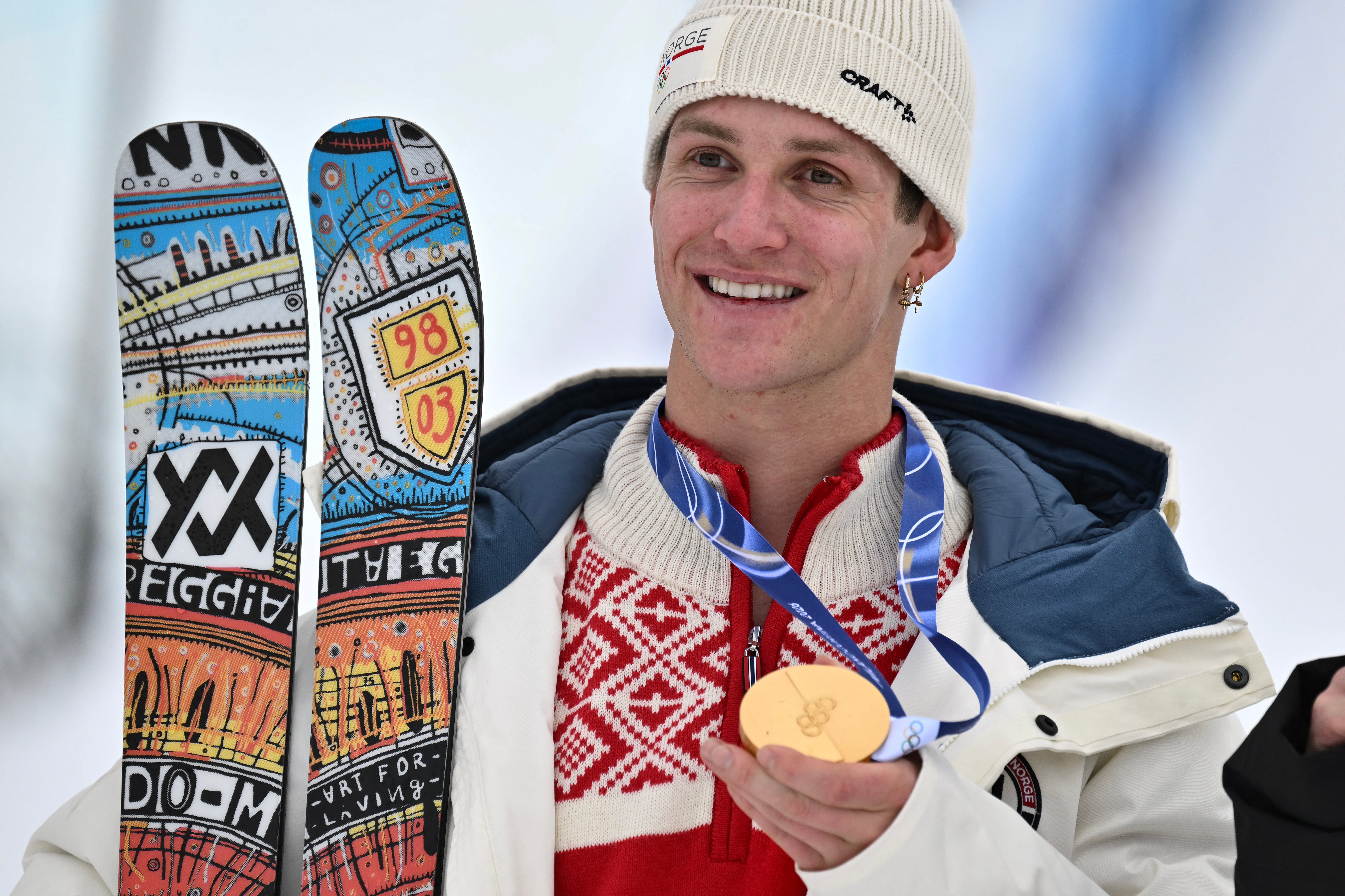 Norway's Ruud wins error-strewn Olympic freeski slopestyle