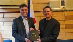 Baste Duterte meets EU Ambassador Santoro