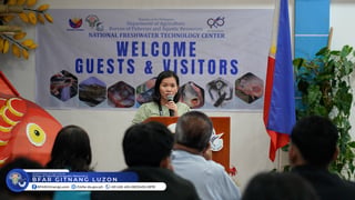 BFAR trains Central Luzon fisheries experts on sustainable aquaculture