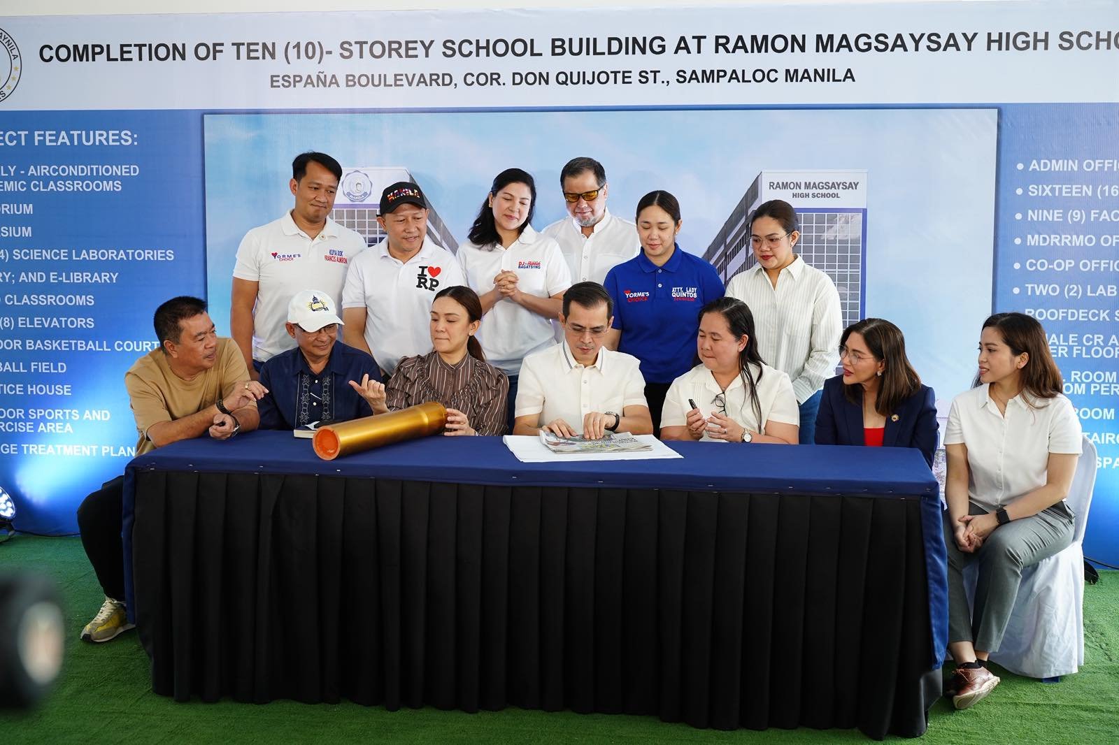 Isko vows Magsaysay High School building completion within a year