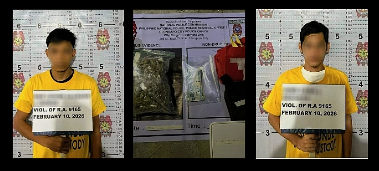 Olongapo drug sting nets P855K in marijuana, 2 arrested