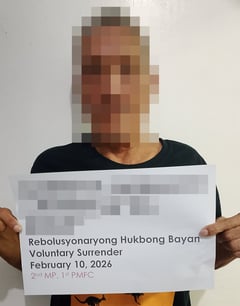 Former CTG member surrenders  