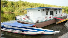PHO conducts Pampanga floating hospital dry run