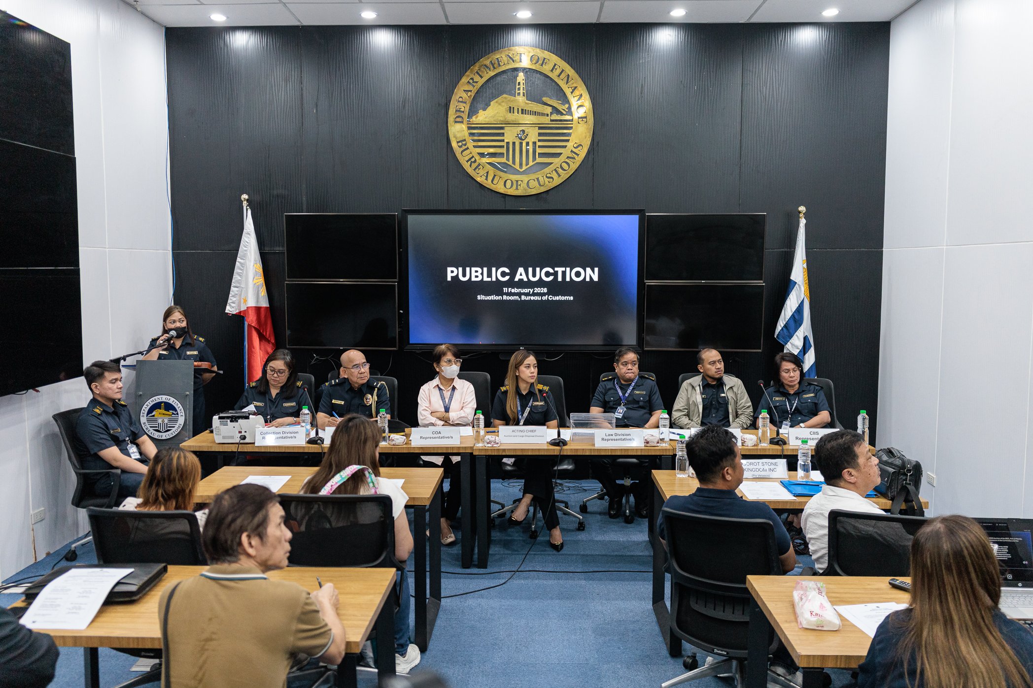 Discaya luxury cars auctioned by Customs