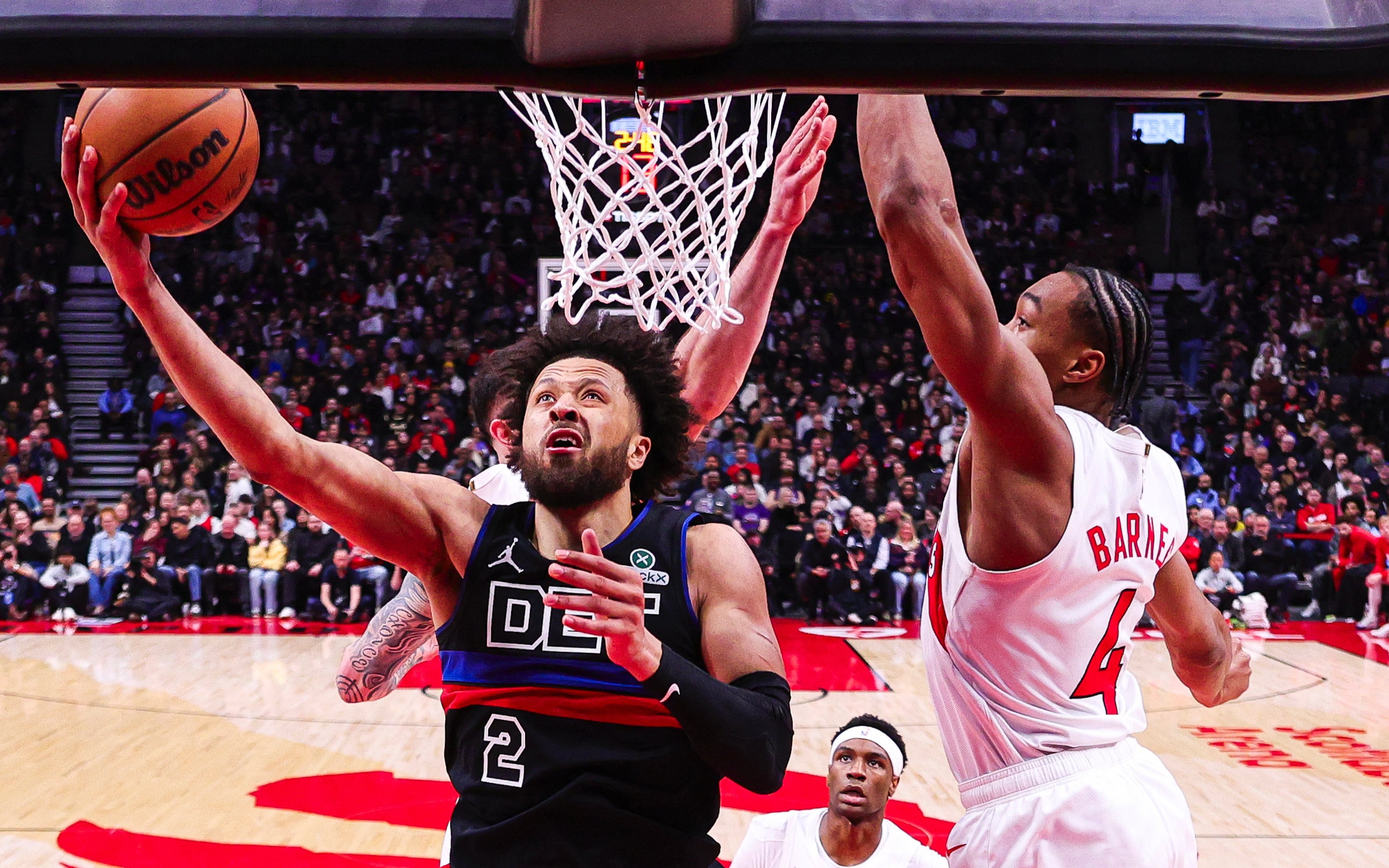 Cunningham lifts depleted Pistons