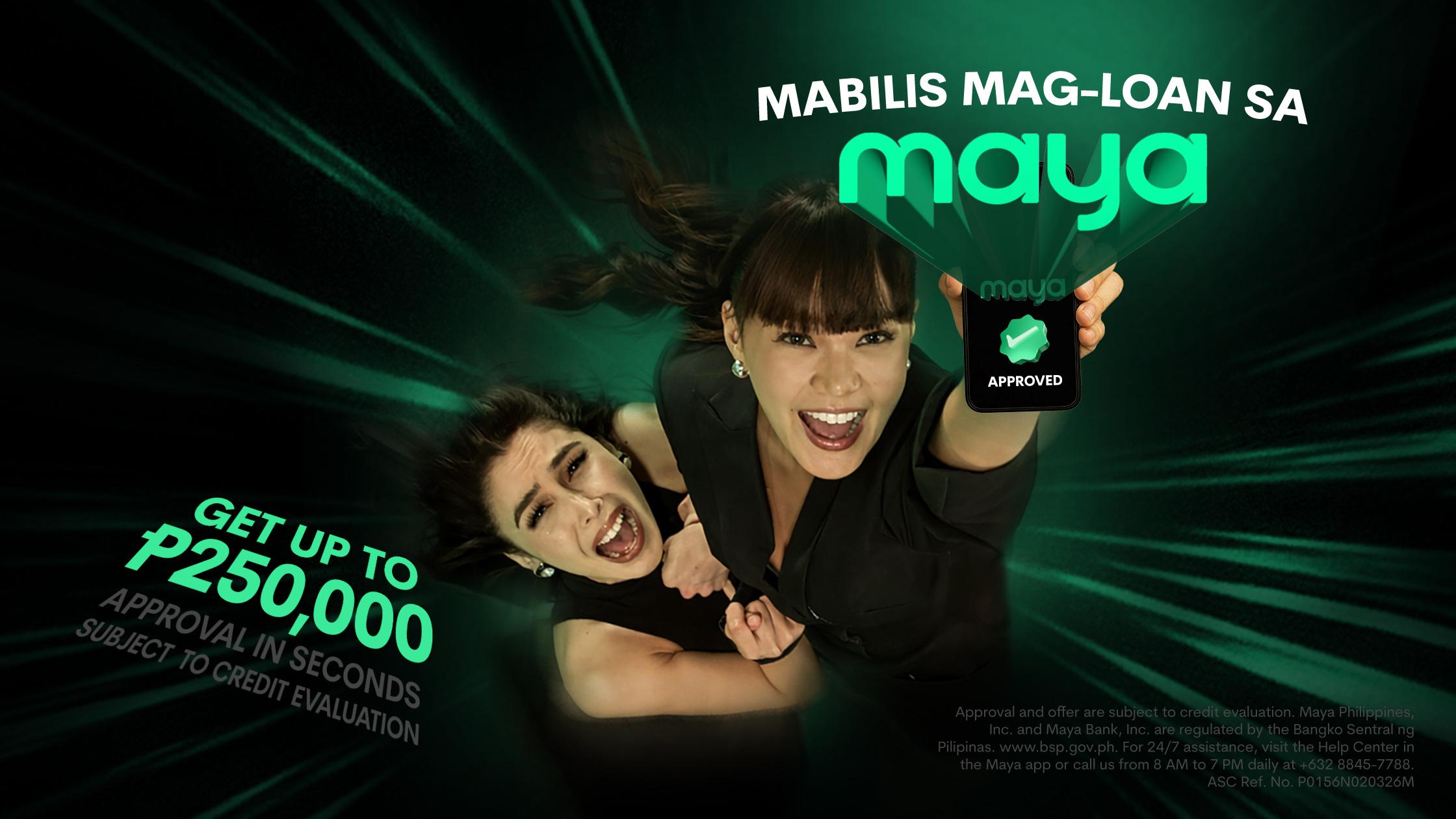 Julia Barretto, Maris Racal highlight fast borrowing in new Maya campaign