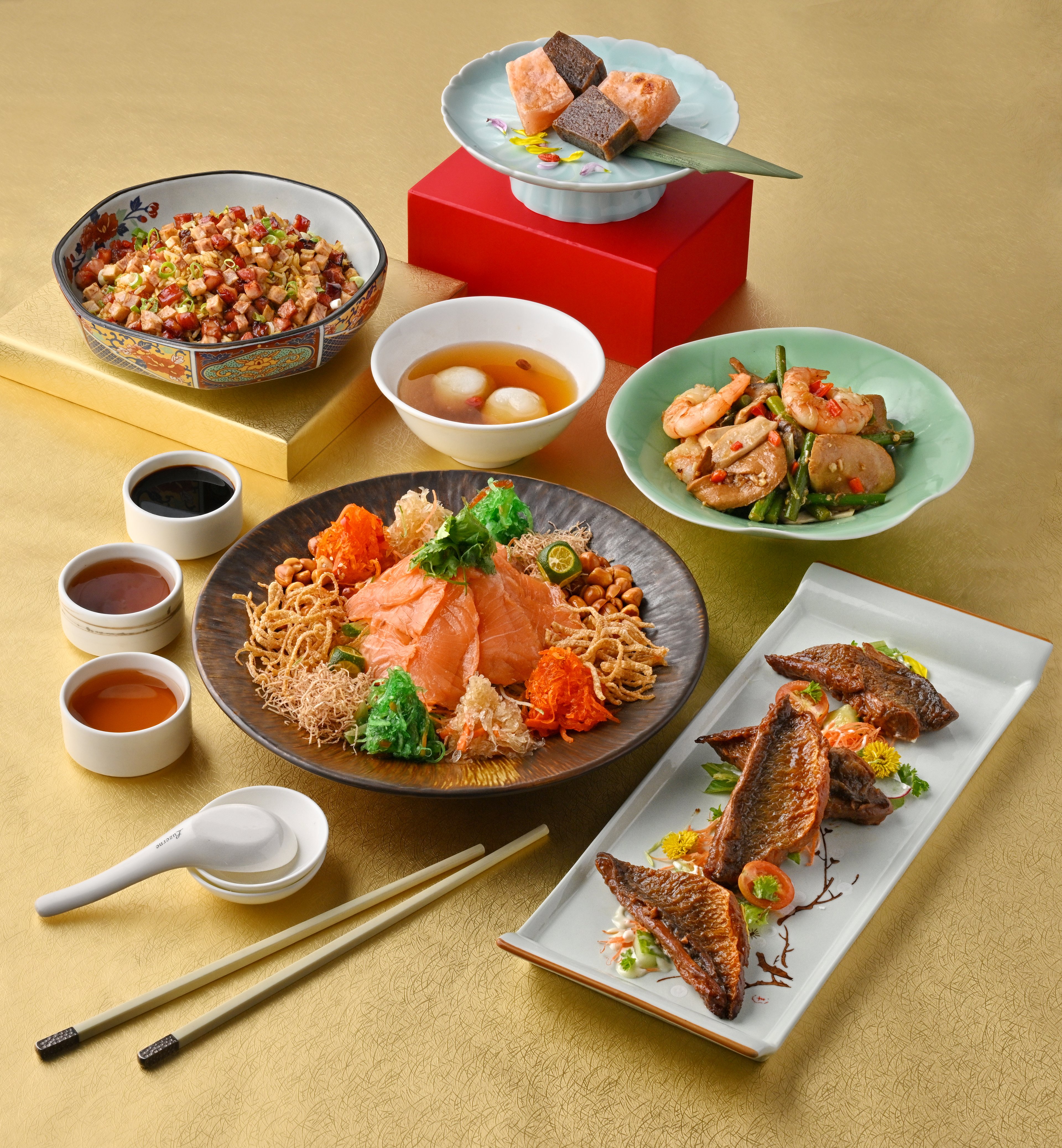 CNY Prosperity Set Menu.