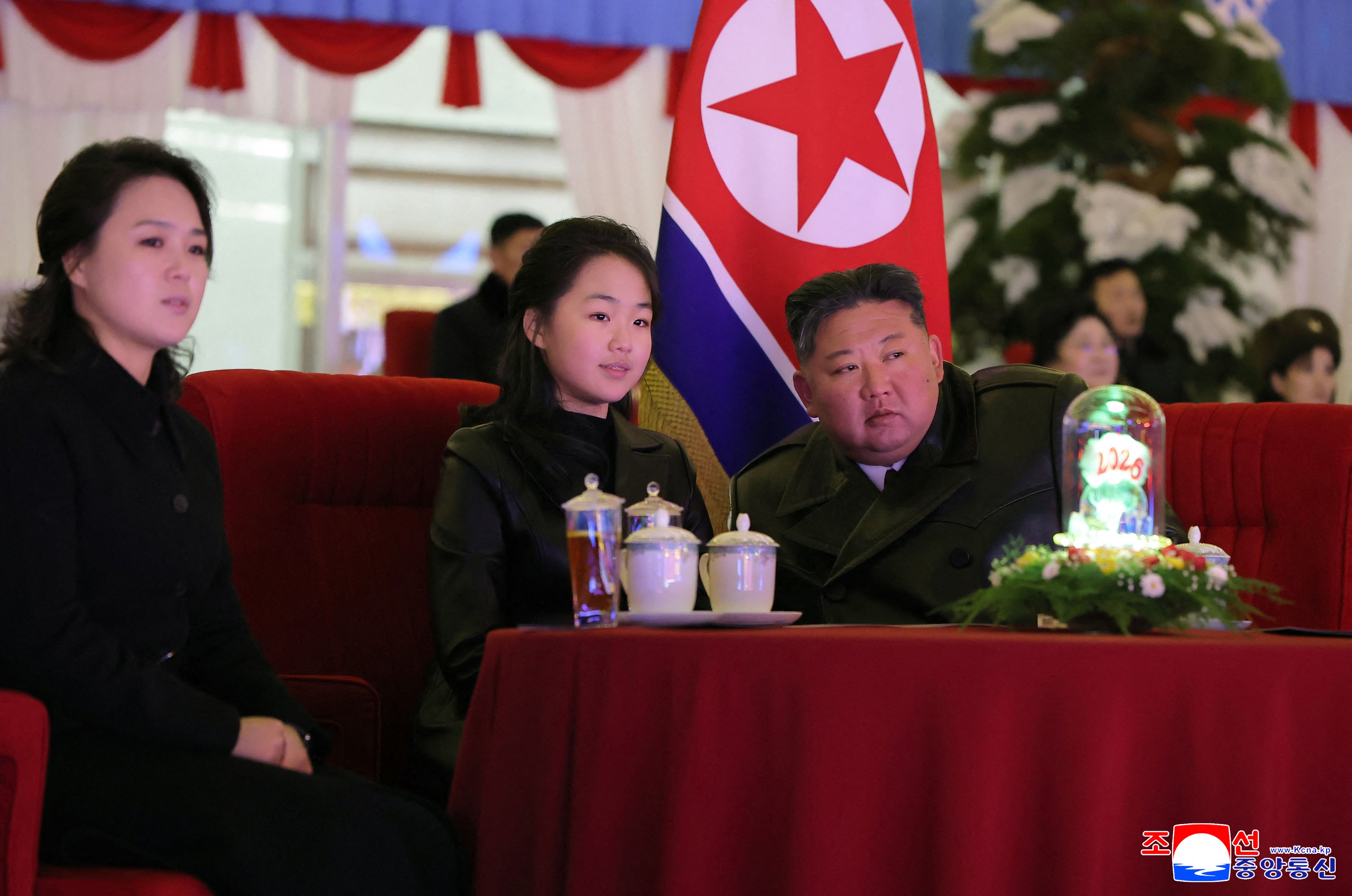 N. Korea's Kim Jong Un entrenches daughter as likely heir, Seoul says