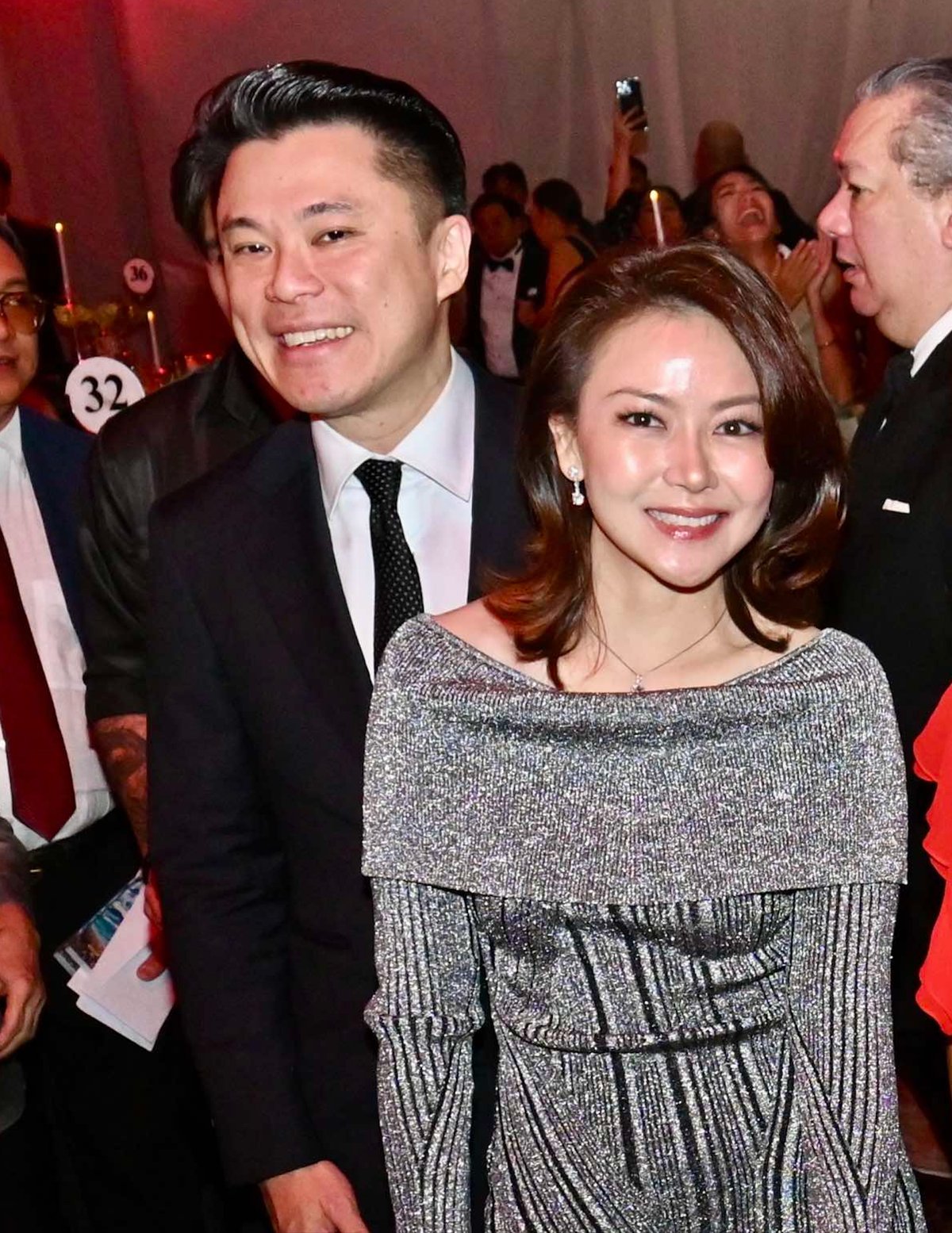 KEVIN Tan and his wife.