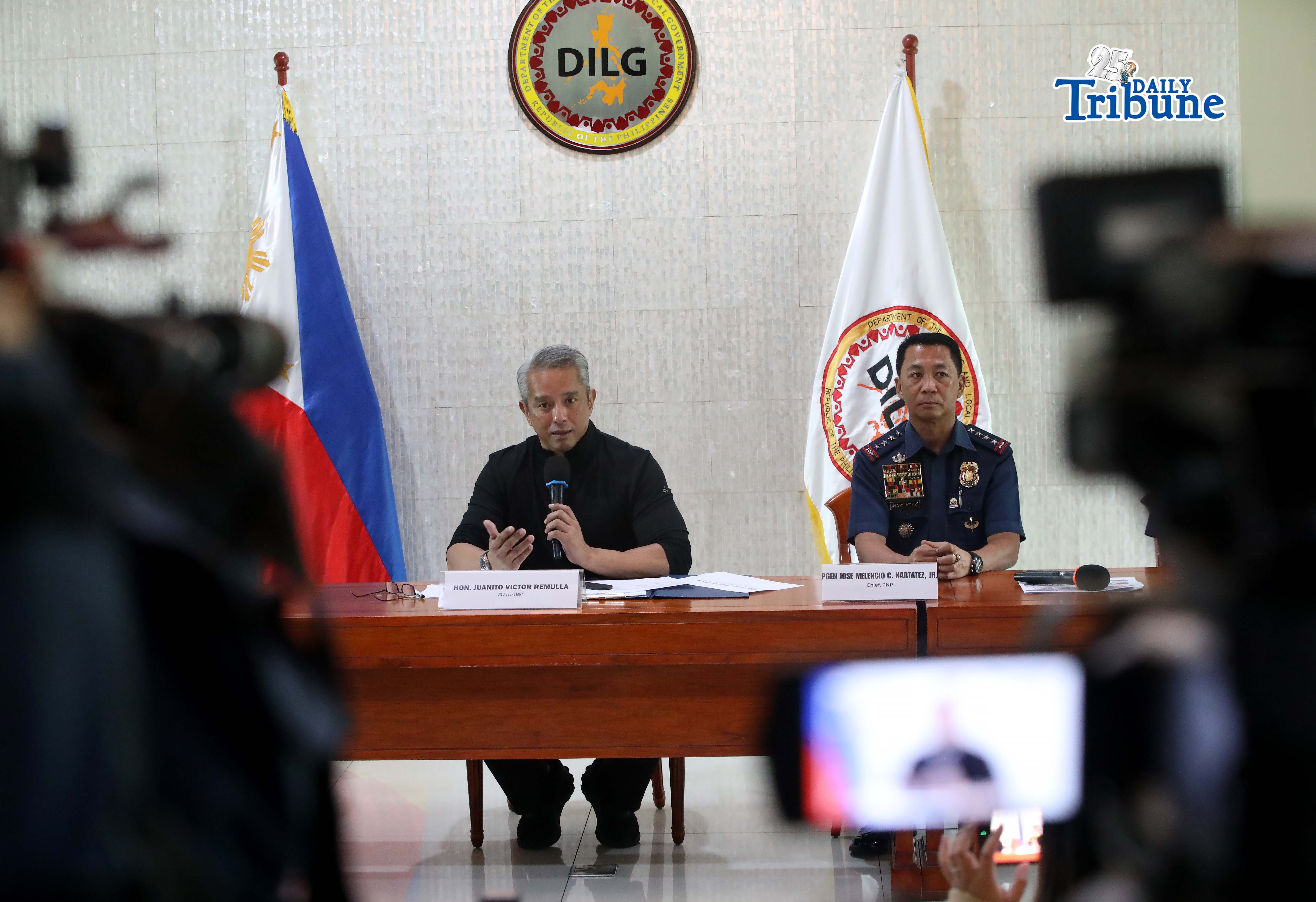 PNP stands by Remulla's bounty on Bato
