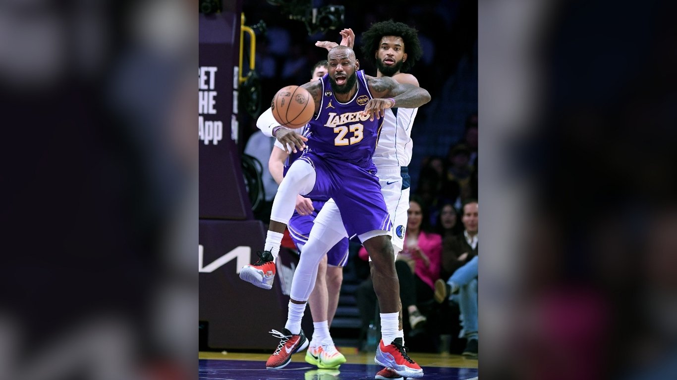James reaches new NBA milestone