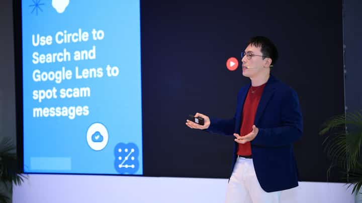 During the 2026 Safer Internet Day event, Google PH head of communications and public affairs Mervin Wenke discusses the AI tools and tips to help Pinoy netizens navigate the internet safety including the new capabilities of Circle to Search and Google Lens to fight scams.
