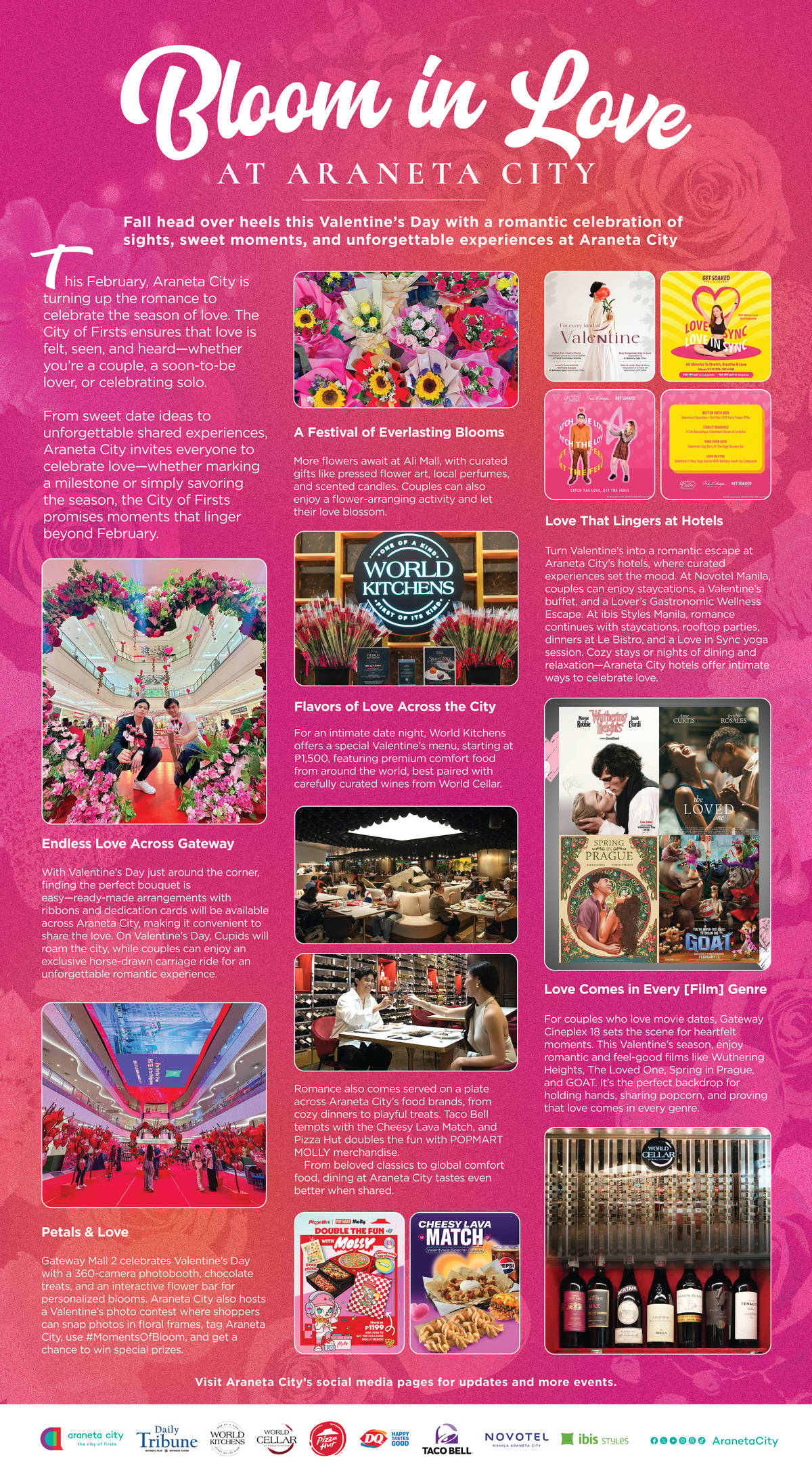 Bloom in Love at Araneta City