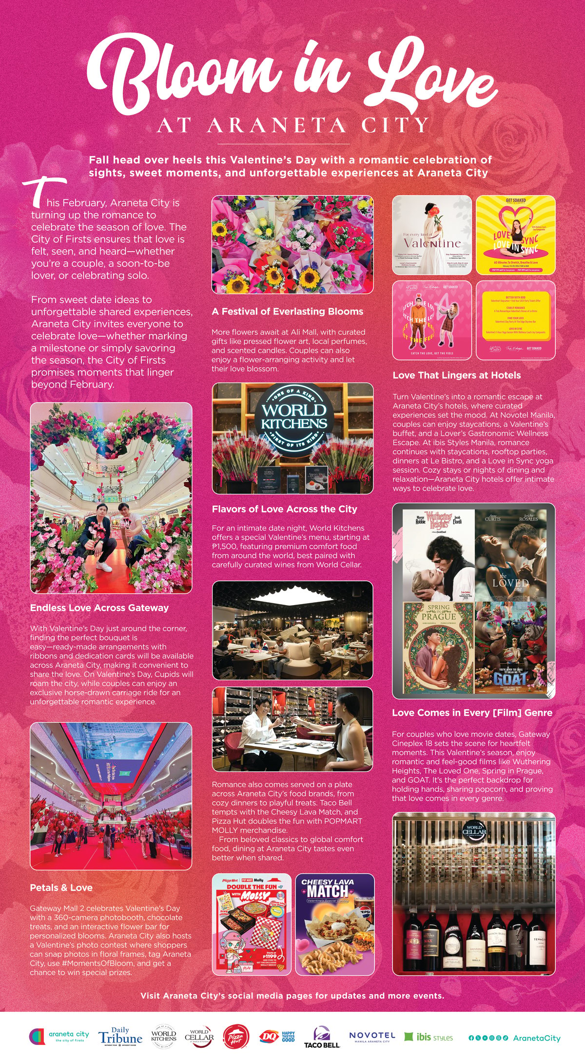 Bloom in Love at Araneta City
