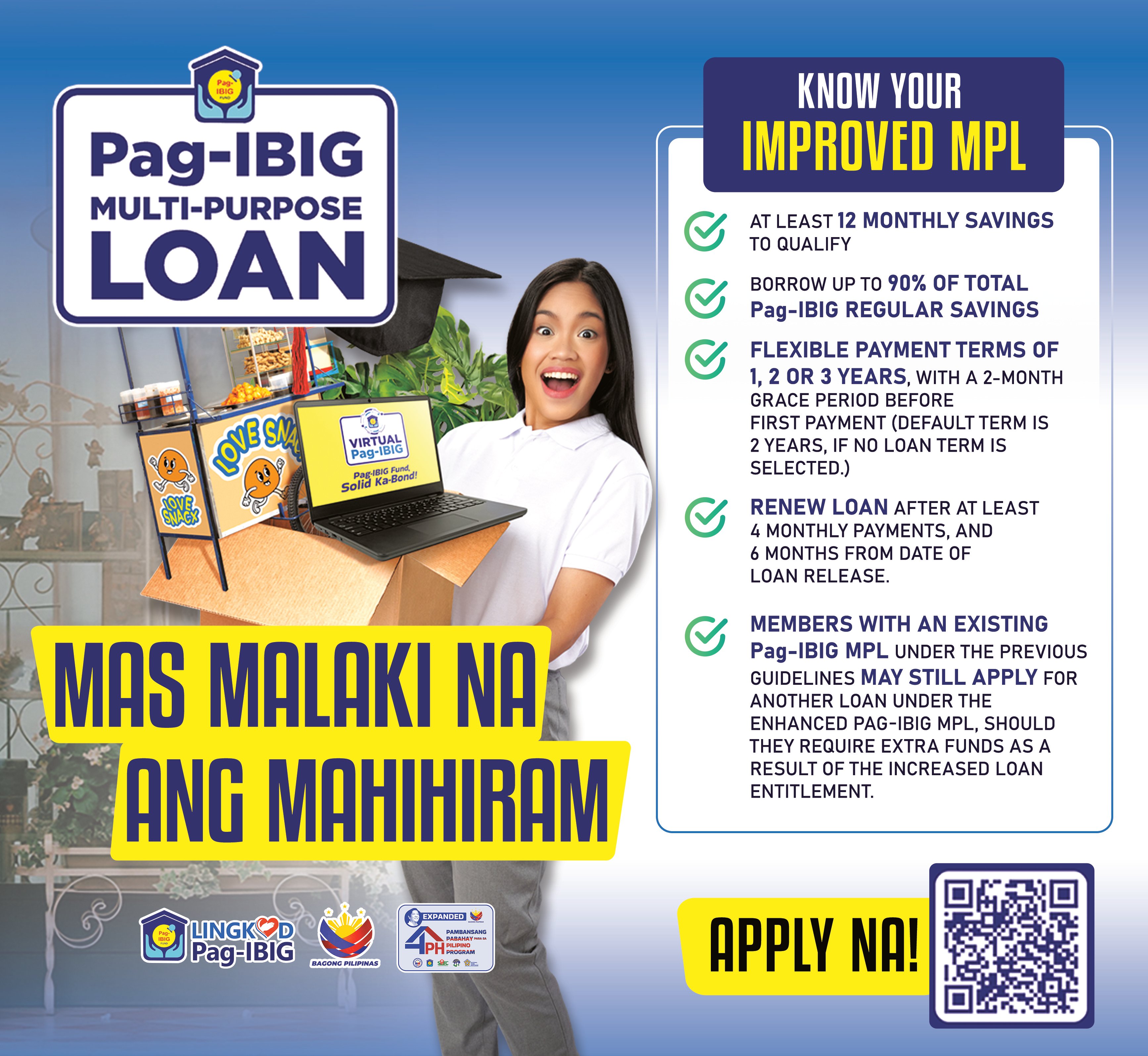 Pag-IBIG Fund Multi-Purpose Loan: Mas Malaki ang Mahihiram