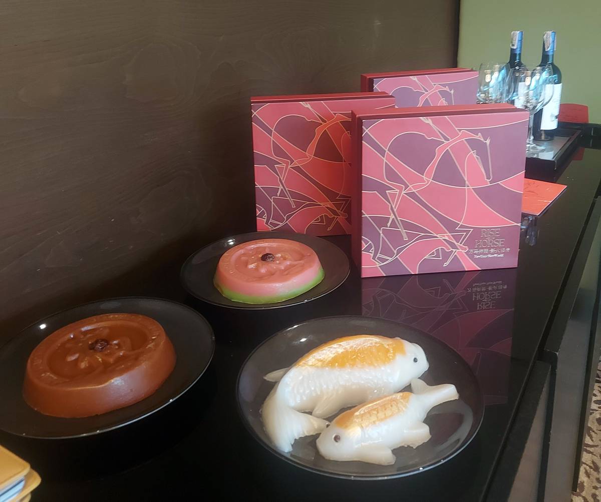 NEW World Hotel's Lunar New Year offerings include Nian Gao or tikoy-according to Chinese tradition, eating tikoy strengthens relationships-