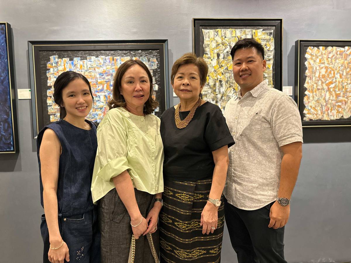 KATRINA Ma, Catherine Bangayan, Gene Bangayan and Edward Bangayan.