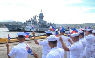 Royal Australian Navy visits Philippine fleet HQ in Subic