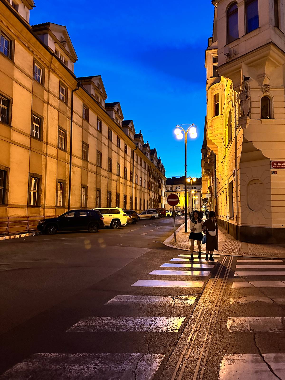 AFTER 10 p.m., the streets below our Prague apartment were quiet, as though time has stopped.