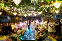 LOVE takes center stage as LGBTQIA+ couples proudly profess their commitment during a ceremony organized by the Quezon City government at the MICE Center on 14 February 2026.