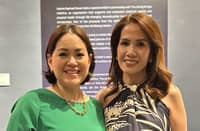 THE ARTISTS, Rina Baluyut-Angeles and Lauralee Leaño-Samonte.