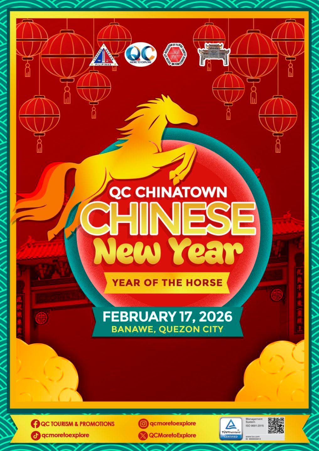 QC invites residents, visitors to Chinese New Year 2026 in Banawe Chinatown