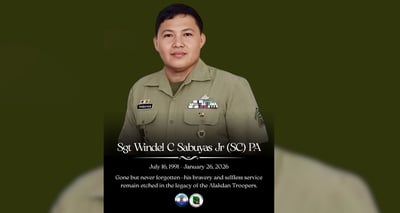 11ID posthumously honors SSg. Windel C. Sabuyas Jr.