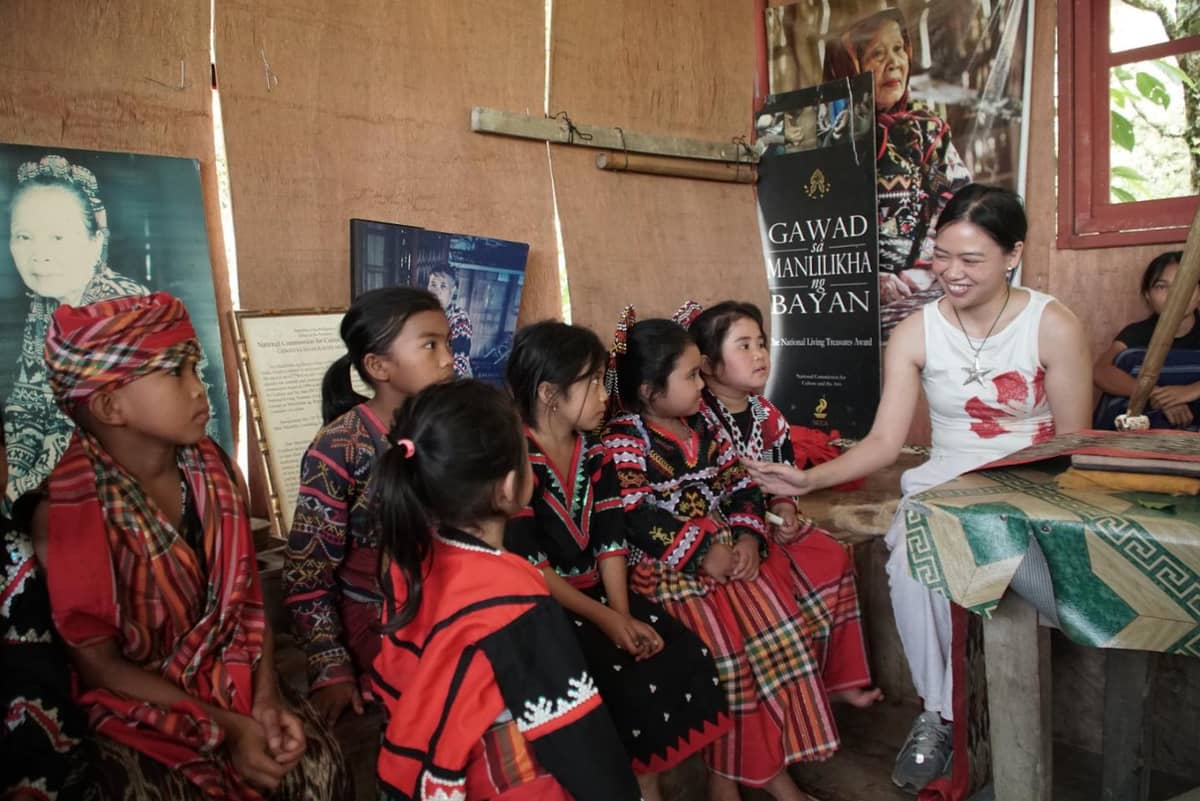 TPB engages with weaving communities through its Community-Based Tourism program at the Lang Dulay Weaving Center in South Cotabato.