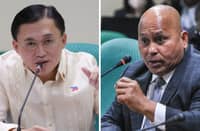 SENATORS Christopher “Bong” Go and Ronald “Bato” dela Rosa
