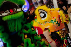 Lion dance group performs ahead of Lunar New Year