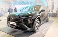 SHOWROOM display highlights the Limo Green during its Philippine launch event.