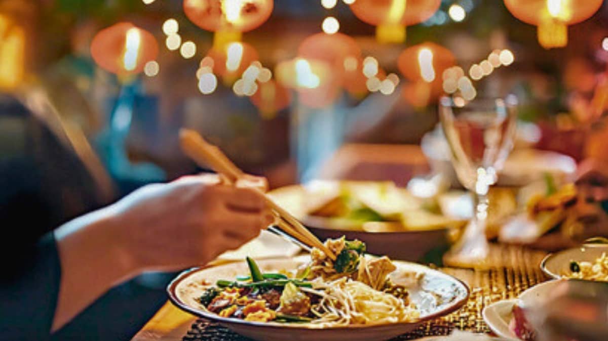 CHINESE New Year Lunch Buffet at Savoy Café.