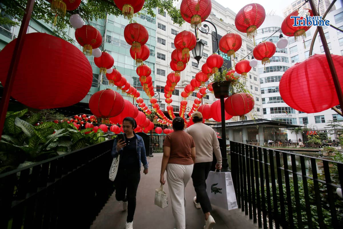 Eastwood Mall in Quezon City was decorated with red Chinese lanterns to mark the celebration of the Lunar New Year.

In Chinese culture, red lanterns symbolize good fortune, joy, prosperity, and wealth. They serve as vibrant decorations meant to ward off evil spirits and welcome happiness. Deeply rooted in tradition, these lanterns are commonly displayed during the Lunar New Year and the Lantern Festival to signify family reunions, success, and a bright future.