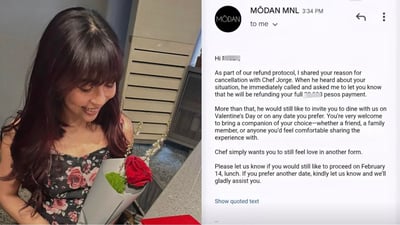Canceled Valentine’s date? This chef has a heartwarming solution
