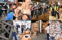 P275M worth of illegal cigarettes and manufacturing equipment busted in Pampanga on 16 February. Officials vow to continue the fight against illicit tobacco trade