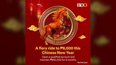 BDO Unibank offers Chinese New Year savings deal